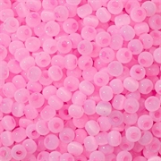 Cateye - katteøje perler. Imiteret. 4 mm. Pink. 150 stk.